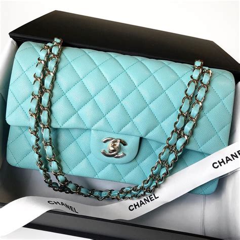 blue chanel bags|chanel bag blue color.